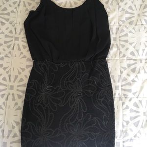 A black dress